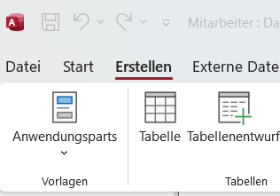 Erstellen Reiter